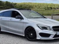 Used Mercedes CLA220 AMG 177 HP (130 kW) 2016 Silver Coupe