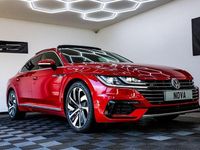 Used VW Arteon R-line 150 HP (110 kW) 2018 Red Hatchback
