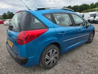 Used Peugeot 207 Active 92 HP (67 kW) 2012 Blue Estate