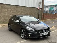 Used Volvo V40 R-Design 115 HP (84 kW) 2014 Black Hatchback