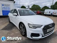 Used Audi A6 S-Line 286 HP (210 kW) 2019 White Estate