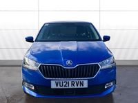 Used Skoda Fabia SE Drive 95 HP (69 kW) 2021 Blue Hatchback