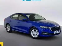 Used Skoda Octavia SE Technology 110 HP (80 kW) 2022 Blue Hatchback