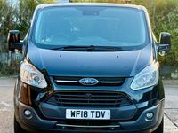 Used Ford Tourneo Custom Titanium 2018 Black Van