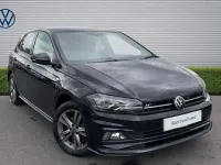 Used VW Polo R-line 110 HP (80 kW) 2021 Black Hatchback