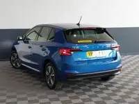 Used Skoda Fabia SE L 2022 Blue Hatchback