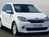 Used Skoda Citigo Elegance 75 HP (55 kW) 2014 White Hatchback
