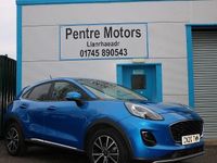 Used Ford Puma Titanium 2020 Blue SUV