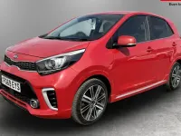 Used Kia Picanto GT-Line 84 HP (61 kW) 2019 Red Hatchback