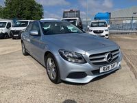 Begagnad Mercedes C220 Executive 170 HK (125 kW) 2018 Silver Sedan