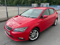 Used Seat Leon SE 110 HP (80 kW) 2014 Red Hatchback