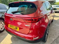Used Kia Sportage 115 HP (84 kW) 2017 Red SUV