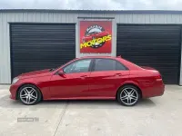 Used Mercedes E250 AMG 2014 Red Sedan