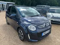 Used Citroën C1 Flair 82 HP (60 kW) 2016 Blue Hatchback