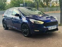 Used Ford Focus Titanium X 120 HP (88 kW) 2017 Blue Hatchback