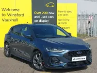 Used Ford Focus ST-Line 125 HP (91 kW) 2024 Blue Hatchback