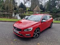 Usado Volvo V60 R-Design 190 HP (139 kW) 2018 Vermelho Carrinha
