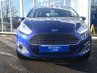 Used Ford Fiesta Zetec 100 HP (73 kW) 2017 Blue Hatchback