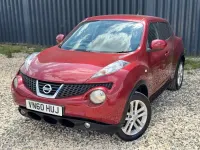 Used Nissan Juke Acenta 2011 Red SUV