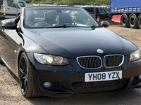 Used BMW 325 Cabriolet M Sport 2008 Black Cabriolet