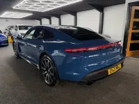 Used Porsche Taycan Performance Package 500 kW (680 HP) 2021 Blue Sedan