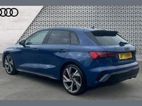 Used Audi A3 Black Edition 147 HP (108 kW) 2025 Blue Hatchback