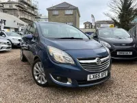 Used Vauxhall Meriva 110 HP (80 kW) 2015 Blue MPV