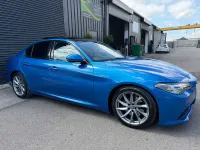 Used Alfa Romeo Giulia Veloce 280 HP (205 kW) 2017 Blue Sedan
