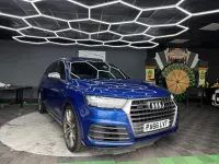 Used Audi SQ7 Advanced 435 HP (319 kW) 2017 Blue SUV