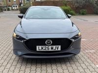 Begagnad Mazda 3 Homura-Line 2025 Grå Halvkombi