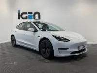 Used Tesla Model 3 Long Range AWD 366 kW (498 HP) 2022 White Sedan