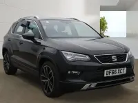 Used Seat Ateca 4Drive 190 HP (139 kW) 2016 Black SUV