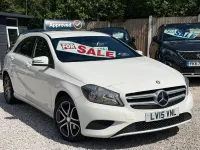 Used Mercedes A180 2015 White Hatchback