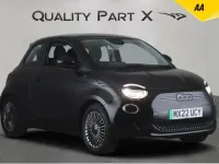 Used Fiat 500e Icon 86 kW (118 HP) 2022 Black Hatchback