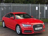 Used Audi A6 S-Line 190 HP (139 kW) 2017 Red Sedan