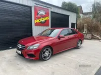 Used Mercedes E250 AMG 2014 Red Sedan