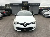 Used Renault Clio IV Dynamique 90 HP (66 kW) 2014 White Hatchback