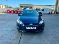 Used Ford Focus Zetec 115 HP (84 kW) 2013 Blue Hatchback