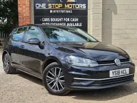 Used VW Golf VII SE 150 HP (110 kW) 2018 Black Hatchback