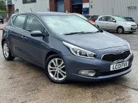 Used Kia Ceed 128 HP (94 kW) 2013 Blue Hatchback