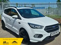 Used Ford Kuga ST-Line X 120 HP (88 kW) 2018 White SUV