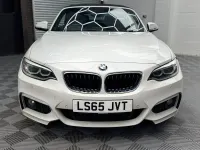 Used BMW 220 M Sport 2015 White Cabriolet