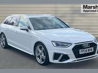 Used Audi A4 S-Line 204 HP (150 kW) 2024 White Estate