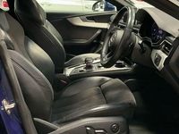 Used Audi A5 Sportback S-Line 252 HP (185 kW) 2018 Blue Hatchback