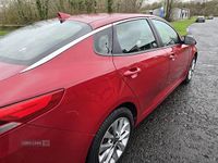 Used Kia Optima 2017 Red Sedan