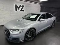 Used Audi A8 Black Edition 286 HP (210 kW) 2021 Silver Sedan