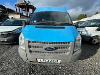 Used Ford Transit 125 HP (91 kW) 2013 Blue Van