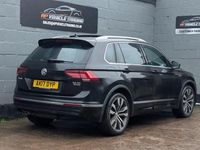 Used VW Tiguan R-line 150 HP (110 kW) 2017 Black SUV