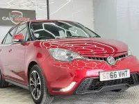 Used MG MG3 106 HP (77 kW) 2015 Red Hatchback