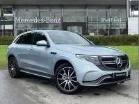 Used Mercedes EQC400 AMG line 300 kW (408 HP) 2023 Silver SUV